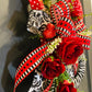 Double Heart Floral Valentine Wreath