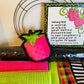 Sweet Raspberry Everyday Welcome Wreath Kit DIY