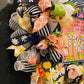 Daisy Wreath, Welcome Everyday Spring Summer Wreath