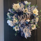 Mother’s Day Floral Wreath or Welcome Everyday Spring Summer Wreath