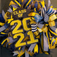 Graduation Wreath, Class of 2021 Decorations, Senior Gifts, Graduation Decor, Senior Wreath, Graduation Gifts