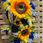 Sunflower Swag Door Hanger