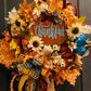 Fall Thankful Floral Grapevine Wreath, Facebook Live Wreath, Everyday Wreath, Fall Wreath, Welcome Wreath