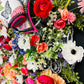 BIG Bow Floral Spring Wreath